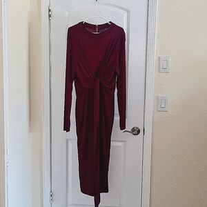 Good Times USA burgundy bodycon dress - 3x